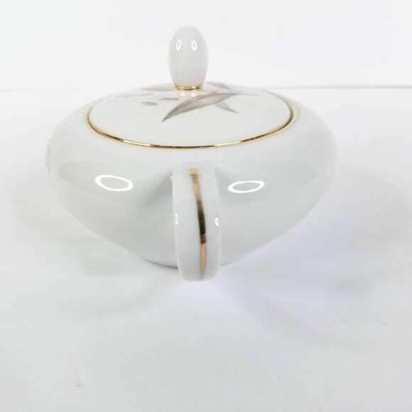 Kaysons Fine China Sugar Bowl Golden Rhapsody Japan Vintage 60s Gold Trim MCM - Picture 4 of 8